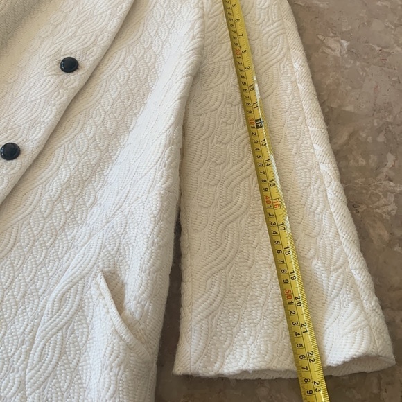 Zara Women's button up jacket / blazer. Quarter length flare sleeve size‎ M - Picture 6 of 10